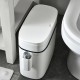 Multifunction Bathroom Trash Can Wastebasket Toilet Brush Toilet Garbage Bin Waste Dustbin Restroom