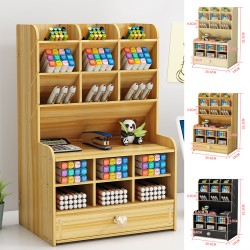 Pen Holder Wooden Pencil Storage Holder Study Home Office Case Rack Drawer Pen Holder Wooden Pencil Storage Holder Study Home Office Case Rack Drawer