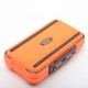 Sealed Waterproof Fishing Tackle Tray ABS Plastic Fishing Accessories Box Swivel Snap Lure Parts Storage Box