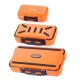 Sealed Waterproof Fishing Tackle Tray ABS Plastic Fishing Accessories Box Swivel Snap Lure Parts Storage Box