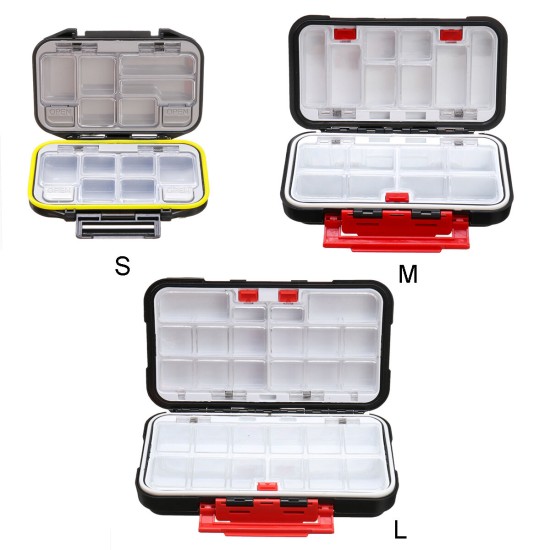 Waterproof Fishing Lure Storage Case Double Side Sea Boat Distance Carp Fly Tackle Box