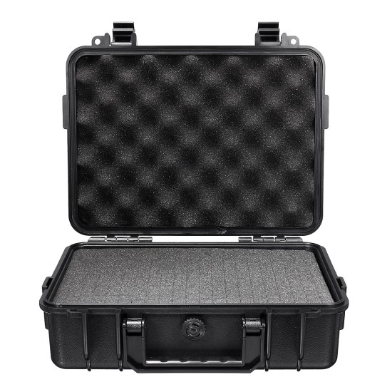 Waterproof Hard Carry Tool Case Bag Storage Box Camera Photography with Sponge 180*120*50mm