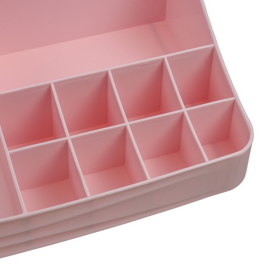 Women Cosmetic Storage Box Jewelry Makeup Organizer Case Perfume Display Holder