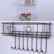 5 Tiers Fridge Hanging Rack Shelf Side Storage Spice Multi-Layer Side Holder