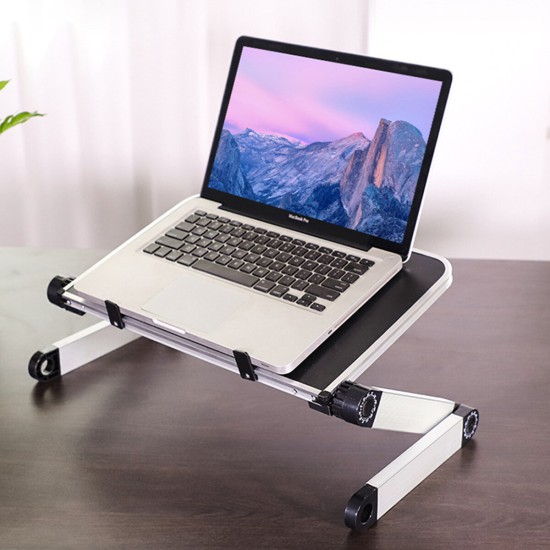 Adjustable Foldable Notebook Laptop Desk Table Stand Sofa Bed Tray Home Office