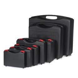 Black Hard PP Carry Case Bag Tool Holder Storage Box Portable Organizer Black Hard PP Carry Case Bag Tool Holder Storage Box Portable Organizer