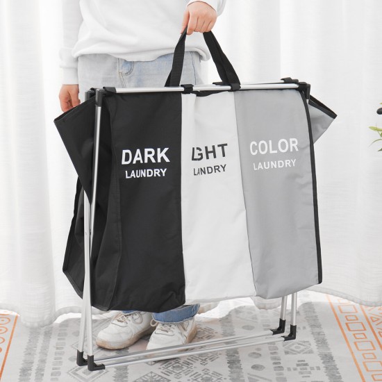 Classified Processing Oxford Cloth Laundry Basket for Laundry Clothes Toys