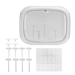 LZD Blind Box Hand-made Display Storage Cabinet Dust-proof and Transparent, Superimposable Multi-layer Display Shelf Magnetic Mini Storage Box LZD Blind Box Hand-made Display Storage Cabinet Dust-proof and Transparent, Superimposable Multi-layer Display Shelf Magnetic Mini Storage Box
