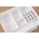 Plastic Cosmetic Drawer Makeup Organizer Storage Box Container Holder Desktop with Drawer