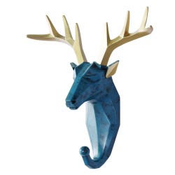 Simple 3D Coat Hook Holder Creative Animals Head Hanger Wall Mounted Craft Simple 3D Coat Hook Holder Creative Animals Head Hanger Wall Mounted Craft