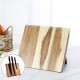 Wooden Magnetic Knifes Holder Block Kitchen Cookware Cutlery Storage Organizer Kitchen Storage Container