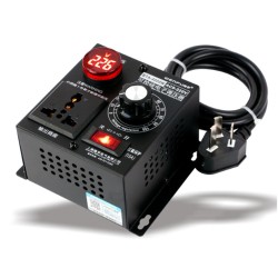 AC 220V 4000W Variable Voltage Regulator Step Down Voltage Converter Transformer Motor Speed Fan Control Controller RA AC 220V 4000W Variable Voltage Regulator Step Down Voltage Converter Transformer Motor Speed Fan Control Controller RA