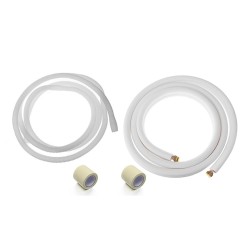 4m 13FT Insulated Copper Pipe Air Conditioner Exhaust Hose Tube Insulate Copper Aluminum Pipe Split Line Wire 4m 13FT Insulated Copper Pipe Air Conditioner Exhaust Hose Tube Insulate Copper Aluminum Pipe Split Line Wire