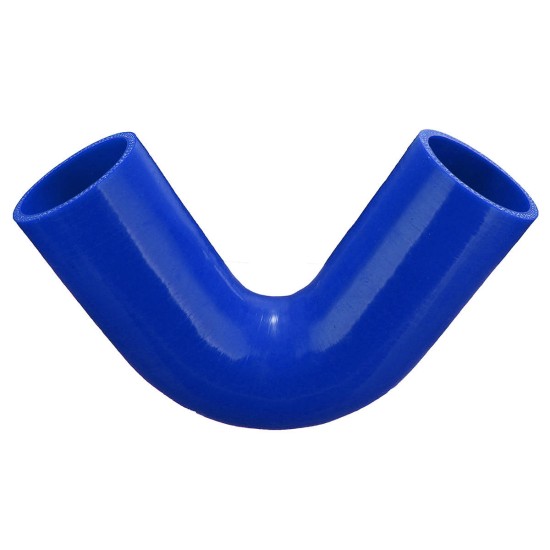 51-63mm 120 Degree Blue Silicone Tube 150mm Length Silicone Vacuum Hose Tubing Turbo Coolant Tube