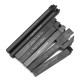 7pcs 10mm Shank Lathe Turning Tool Holder Boring Bar with 7pcs VP15TF Carbide Inserts