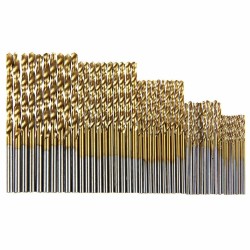 50PCS 1-3mm HSS Twist Drill Bit Set For Wood Plastic Aluminum 50PCS 1-3mm HSS Twist Drill Bit Set For Wood Plastic Aluminum