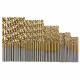 50PCS 1-3mm HSS Twist Drill Bit Set For Wood Plastic Aluminum