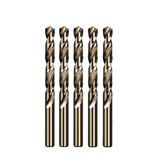 5Pcs 9/9.5/10mm Cobalt High Speed Steel Drill Bit For Stainless Steel Woodworking M35 Twist Drill Bit Drill Hole Cutter Metal Drilling