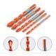 5pcs Carbide Overlord Drill Ceramic Tile Stainless Steel Drill Wall Hole Drilling All-powerful Hand Electric Drill Bit