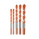 5pcs Carbide Overlord Drill Ceramic Tile Stainless Steel Drill Wall Hole Drilling All-powerful Hand Electric Drill Bit