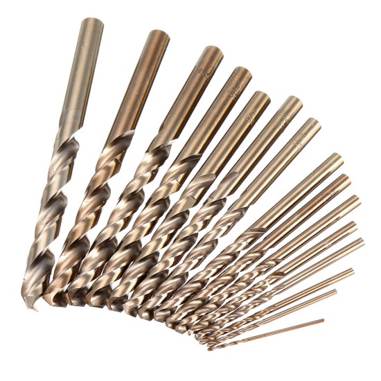 13/19/25 PCS HSS 1-13mm M35 Bit Set Cobalt Twist Drill Bit