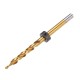 9.5mm Twist Step Drill Bit 3/8inch Round/Hex Shank Drill for Woodworking Pocket Hole Jig