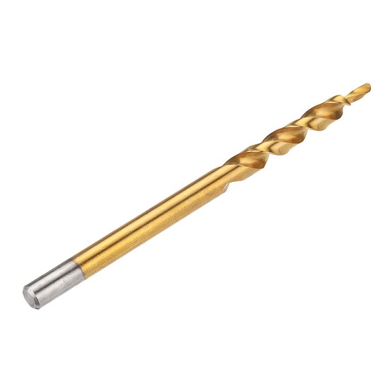 9.5mm Twist Step Drill Bit 3/8inch Round/Hex Shank Drill for Woodworking Pocket Hole Jig