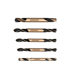 10pcs M35 Cobalt Auger Bit Set Double-headed Double-edged Twist Drill Bits for Steel Wood Drilling 10pcs M35 Cobalt Auger Bit Set Double-headed Double-edged Twist Drill Bits for Steel Wood Drilling