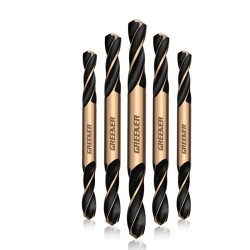 10pcs M35 Cobalt Auger Bit Set Double-headed Double-edged Twist Drill Bits for Steel Wood Drilling 10pcs M35 Cobalt Auger Bit Set Double-headed Double-edged Twist Drill Bits for Steel Wood Drilling