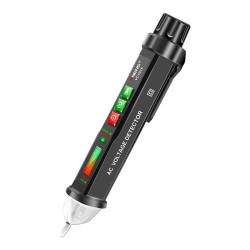 VC1015 AC12-1000V Smart Non-Contact Digital AC Voltage Tester Pen Current Electric Sensor Tester with LED Indicator VC1015 AC12-1000V Smart Non-Contact Digital AC Voltage Tester Pen Current Electric Sensor Tester with LED Indicator