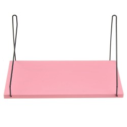 1PC Length 30CM/40CM/50CM Pink Wall Mounted Industrial Retro Assemble Wood Shelf Organization For Indoor Decorations Shelf Bracket