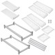 1PCS Creative Kitchen Racks Seasoning Storage Rack Floor Plastic Finishing Rack Spice Seasoning Shelf