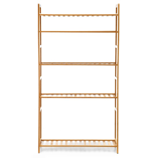 1PCS Shelf Multi-layer Multifunctional Floor Storage Rack Dining Room Living Room Household Finishing Assembly Mobile Wooden Shelf