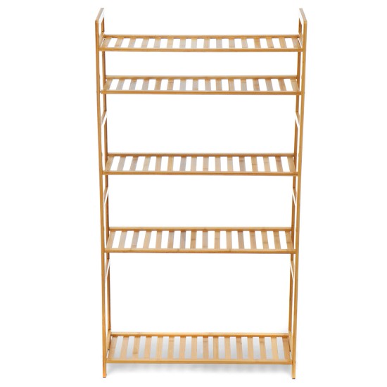 1PCS Shelf Multi-layer Multifunctional Floor Storage Rack Dining Room Living Room Household Finishing Assembly Mobile Wooden Shelf