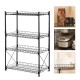 3/4 Kitchen Storage Rack Floor Multi-layer Storage Rack Household Steel Frame Basket Storage Rack Shelf