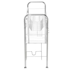 95x62x25.5cm 2 Tiers Over The Sink Dish Drying Rack Shelf Stainless Kitchen Cutlery Holder 95x62x25.5cm 2 Tiers Over The Sink Dish Drying Rack Shelf Stainless Kitchen Cutlery Holder