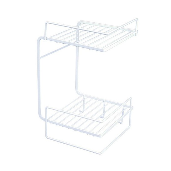 Bathroom Shelf Perforation-Free Wall-Mounted Kitchen Shelf Toilet Shelf Wall Corner Shelf Rack