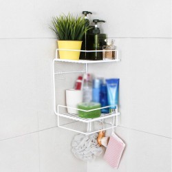 Bathroom Shelf Perforation-Free Wall-Mounted Kitchen Shelf Toilet Shelf Wall Corner Shelf Rack Bathroom Shelf Perforation-Free Wall-Mounted Kitchen Shelf Toilet Shelf Wall Corner Shelf Rack