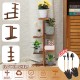 Fashion Multi-Tier Wooden Plant Stand Flower Display Rack Indoor Outdoor Flowers