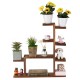 Fashion Multi-Tier Wooden Plant Stand Flower Display Rack Indoor Outdoor Flowers