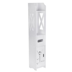 Small Bathroom Toilet Storage Cabinet Waterproof Organizer Standing Rack Shelf Small Bathroom Toilet Storage Cabinet Waterproof Organizer Standing Rack Shelf