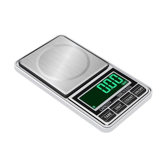 Mini Green Backling 0.01g Pocket Digital Scales for Gold Bijoux Sterling Jewelry Weight Balance Gram Electronic Scale