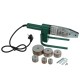 220V 4 Slots Electric Pipe Welding Machine Heating Tool Head Set For PPR PB PE Plastic