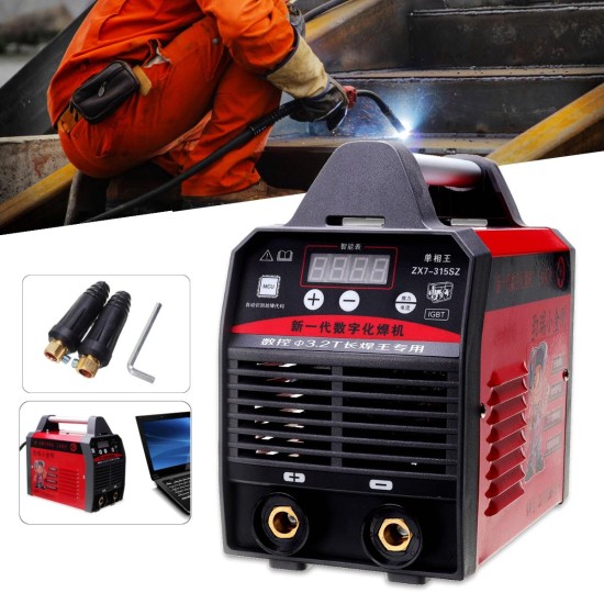 ZX7-315 220V 380V 100A Electric Handheld IGBT Inverter Digital Welding Machine