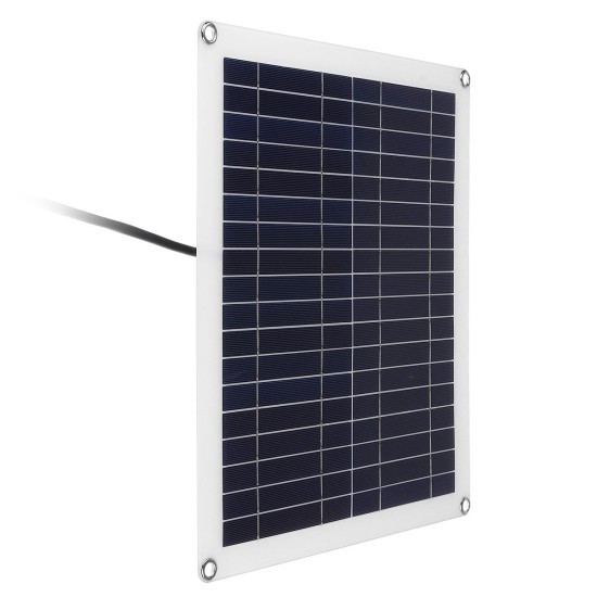 Monocrystalline Solar Panel Solar Powered Panel Kit 2Pcs 5W Bulb With 10A Solar Controller