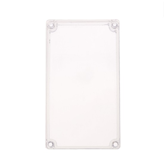 Plastic Waterproof Electronic Project Box Clear Cover Electronic Project Case 158*90*60mm