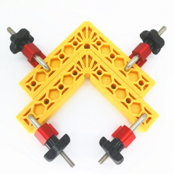 150x150mm 90 Degrees Positioning Ruler Engineering Plastic L-Type Corner Clamp For Woodworking Carpenter Clamping Tool