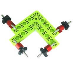 150x150mm 90 Degrees Positioning Ruler Engineering Plastic L-Type Corner Clamp For Woodworking Carpenter Clamping Tool