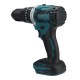 3 IN 1 18V Brushless Electric Drill Rechargeable Two-speed Impact Drill For Makita 18V Battery