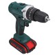 48V 2 Speed Power Drills Cordless Electric Drill 6500mAh 25+3 Torque Drilling Tool